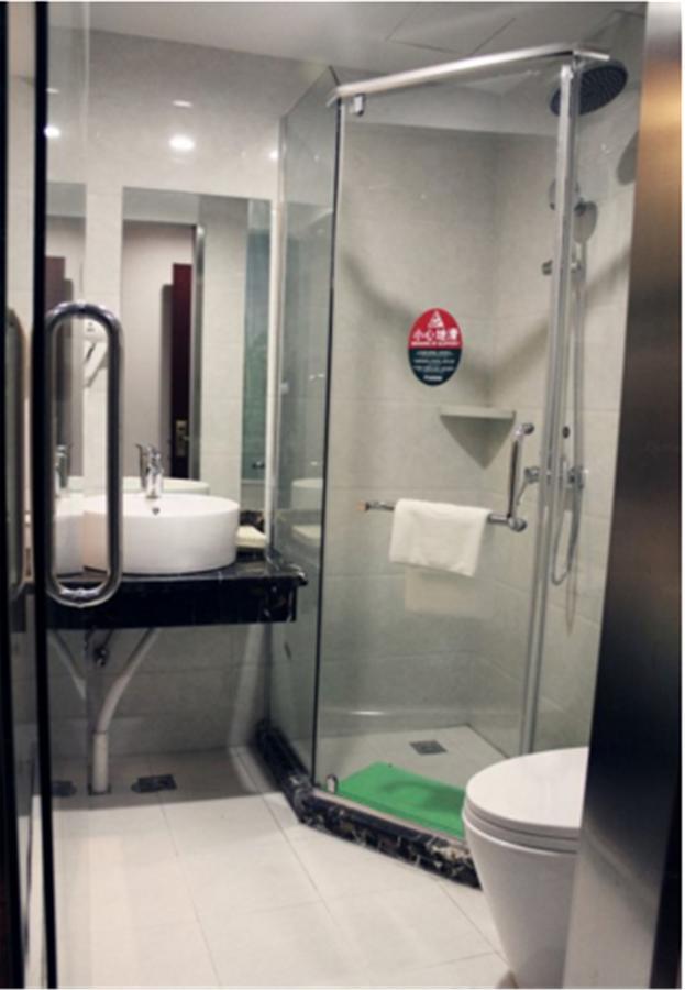Greentree Inn Shanghai Hongqiao Hub Cao'An Road Huajiang Branch Road Express Hotel Jiading Exterior foto