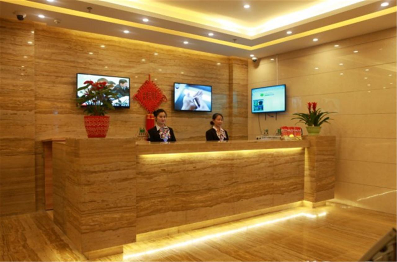 Greentree Inn Shanghai Hongqiao Hub Cao'An Road Huajiang Branch Road Express Hotel Jiading Exterior foto